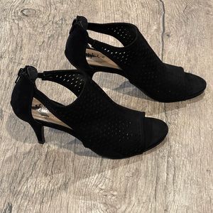 Style & Co Open toe/heel Womens 8 Black